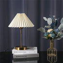 DecorBites™ Adjustable Pleated Table Lamps: Modern Nordic Retro LED Desk Lamp for Living Room, Bedroom.