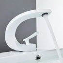 DecorBites™ Gold Bathroom Faucet | Deck Mounted Sink Tap | Hot and Cold Basin Mixer