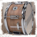 Popcorn Soprano Snare Drum by GRIFFIN - Acoustic Firecracker 10"x6" Poplar Wood Shell with Oakwood PVC - Mini Concert Marching Percussion Instrument