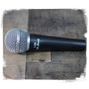Vocal Handheld Microphones & Clips (3 Pack) by FAT TOAD - Cardioid Dynamic, Wired Instrument Mic - Singing Microphone for Live Streaming, Music Stage
