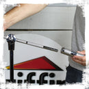 Cymbal Boom Stands (4 PACK) by GRIFFIN - Chrome Drum Kit Hardware Set with Double-Braced Tripod Legs - Counterweight Adapter for Mounting Heavy-Duty Crash, Ride & Splash Cymbals Cymbals