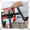 Guitar Combo Amplifier Stand by GRIFFIN - PA Speaker Karaoke Monitor Holder - Low Profile Pro-Audio Amp Tilt Back Mount Stand for Speaker Cabinet