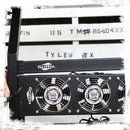 4 PACK - GRIFFIN Rackmount  Exhaust Fan | 3U Ultra-Quiet Triple Cooling Fans, Keep Studio Audio Equipment Gear Cool | Rack Mount on Network IT System Server Rails | Temperature Control Panel Cabinet