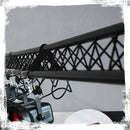 3-PACK Stage Mount Triangle Truss Extension by GRIFFIN | 5Ft Trussing Sections for DJ Booth Lighting System Stand | Mount Light Cans & Sound Effects for Pro Audio Equipment Gear | Parties, Live Gigs