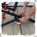 Guitar Combo Amplifier Stand by GRIFFIN - PA Speaker Karaoke Monitor Holder - Low Profile Pro-Audio Amp Tilt Back Mount Stand for Speaker Cabinet