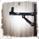 Wall Mount Brackets for PA Speakers (4 PACK) by GRIFFIN - Securing Locking Pin & 3-Level Tilt Adjustments - All-Steel DJ Studio Monitor Stands with 35mm Pole Holder for Pro-Audio
