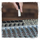 20ft XLR Mic Cables by FAT TOAD (24-PACK)- Professional Pro Audio Microphone Extension Patch with Lo-Z Connector - 24 AWG Shielded Wires & Balanced for DMX, Music Recording & Studio Mixer Gear