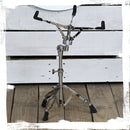 Snare Drum Stand (2-Pack) by GRIFFIN - Chrome Double-Braced Lightweight Mount for Snares, Tom Drums & Practice Pads - Slip-Proof Gear Tilter & Clamp-Style Basket Holder