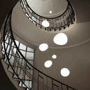 DecorBites™ Glass Ball LED Pendant Lights for Home Decor, Living/Dining Room, Bar, & Stairs