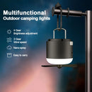 DecorBites™ 4-in-1 Rechargeable LED Camping Lantern with Fan & Spray