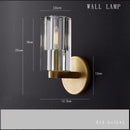 DecorBites™ Bronze LED Crystal Hanging Lamp Luxury Fixture for Living Room