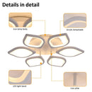 DecorBites™ Acrylic LED Ceiling Chandelier for Modern Indoor Living Room Lighting Fixtures
