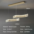 DecorBites™ Crystal LED Ceiling Chandeliers for Elegant Dining Room Decor