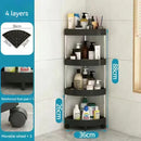 DecorBites™ 5-Tier Rolling Cart Storage Rack for Kitchen & Bathroom Organizing