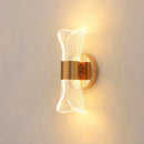 DecorBites™ Gold Nordic Acrylic LED Wall Lights for Bedroom Living Room Decoration