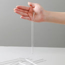 DecorBites™ Glass Straws: Reusable Eco-Friendly Drinking Straws with Brushes