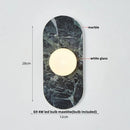 DecorBites™ LED Wall Lamp Modern Wabi Sabi Stone Mirror Light for Home Decor