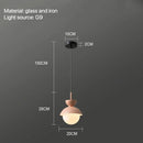 DecorBites™ Glass Ball Pendant Lamp: Modern Nordic Light Fixture for Home Decor, Kitchen, Dining, Bedroom