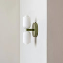 DecorBites™ French Cream Double Headed Glass Wall Lamp for Bedroom and Living Room