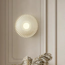 DecorBites™ French Cream Wind Wall Lamp, Carved Designer Pastoral Style Sconce for Bedroom and Living Room