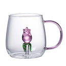 DecorBites™ Gradient Erotic Couple Glass Cups, Set of 2.