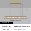 DecorBites™ LED Pendant Chandelier for Dining Room Kitchen Island Bar Ceiling Lighting