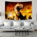 DecorBites™ Dinosaur Tapestry Wall Hanging - Psychedelic Decoration for Bedside or Wall