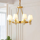 DecorBites™ Copper American Chandelier: Luxury Modern Living Room, Dining Room, Bedroom Light