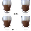 DecorBites™ Double Wall Glass Cup - Versatile Drinkware for Parties