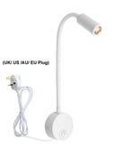 DecorBites™ Adjustable Indoor LED Wall Lamp Spotlight Fixture, Aluminum, Rotatable 350°