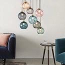 DecorBites™ Glass Ball Lustre Pendant Lights - Modern Kitchen Hanging Fixture