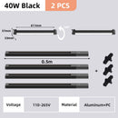 Modern black led track light set living room ceiling fixture