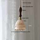 DecorBites™ Glass LED Pendant Lamp, Modern Nordic Style, Adjustable 2m Wire, Copper Socket