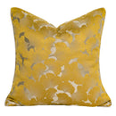 DecorBites™ Gold Quatrefoil Geometric Jacquard Pillow Cover - Luxury Home Decor