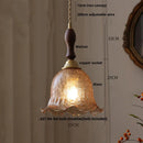 DecorBites™ Clear Glass LED Pendant Lamp for Dining Coffee Restaurantr Aisle - Modern Nordic Design