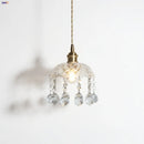 DecorBites™ Clear Glass LED Pendant Lights for Home Decor and Lighting