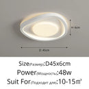 DecorBites™ Cream Style LED Ceiling Lamps for Modern Simple Living Room Lighting