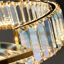 DecorBites™ Crystal LED Chandelier 2025: Elegant Ceiling Light for Home, Hotel & Kitchen