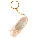 F42F Elegant Pointe Shoes Keyring Mini Ballet Accessories Ballet Shoe Keychains Alloy Material for Bag or Keys