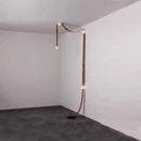 DecorBites™ Designer Belt Marble Pendant Lights: Luxury Dimmable Fixture for Villa Duplex