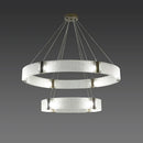 DecorBites™ Gold LED Chandelier for Luxe Living Room Lighting