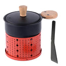 DecorBites™ 3-in-1 Raclette Fondue Set with DIY Pot and Table Grill