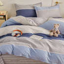 DecorBites™ Cotton Single Duvet Cover - Skin Friendly Quilt Cover for Single King Bed