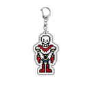 Game Undertale Pixel Keychain Cosplay Sans Flowey Papyrus Asriel Pendant Car Key Chain Bag Accessories Children Birthday Gifts