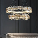 DecorBites™ Glass Flower LED Chandelier for Living Room Bedroom Kitchen Dining Ceiling Lights