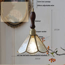 DecorBites™ Glass LED Pendant Lamp Adjustable Loft Kitchen Light Fixture