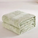 DecorBites™ Cotton Jacquard Towel Blanket for Adult Summer Air Conditioning, Sofa Cover