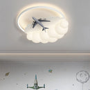 DecorBites™ Kids Cloud Airplane Chandelier Ceiling Light for Children's Bedroom