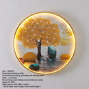 DecorBites™ LED Fishes Wall Picture Sconces: Creative Bedroom Lighting Fixture