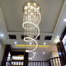 DecorBites™ Crystal LED Ceiling Chandelier: Elegant Lighting for Bedroom Living Room Corridor